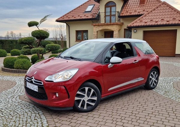 Citroen DS3 cena 29777 przebieg: 215000, rok produkcji 2013 z Zwoleń małe 407